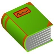 green Book Clip Art darwing