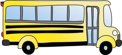 drawing of a yellow school bus