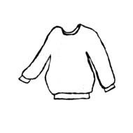 Clothes Clip Art Black And White