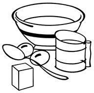 Baking Black And White drawing