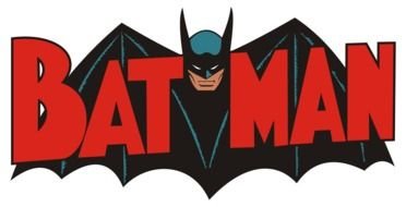 painted Batman on a banner