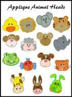 Baby Animals Embroidery Designs