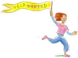 running volunteer