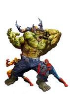 Spider Man Vs Hulk Wolverine