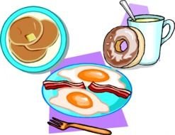 Clipart of Breakfast