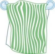 Bath Towel Clip Art