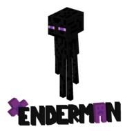Minecraft Enderman purple drawing