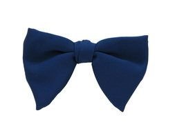 Blue Bow Tie at white background