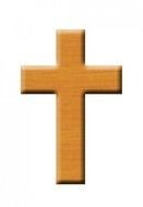 Wooden Christian Cross Clip Art