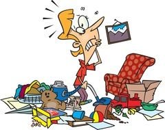 funny house cleaning Clip Art