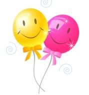 Birthday Balloons Clip Art N18