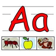 Free Alphabet Letters drawing