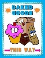 Bake Sale Sign Clip Art