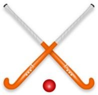 Field Hockey Sticks Clip Art N2
