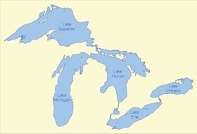 Canada Great Lakes Map