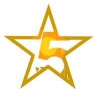 5 Star as a Logo