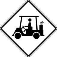 loader road sign