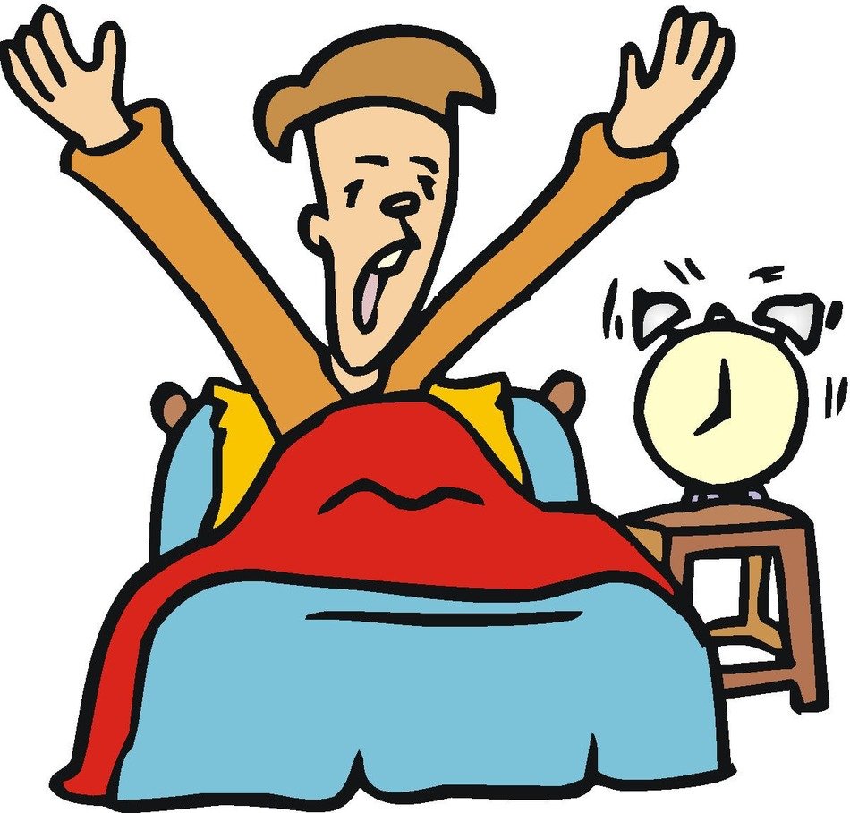 Wake Up as a graphic illustration