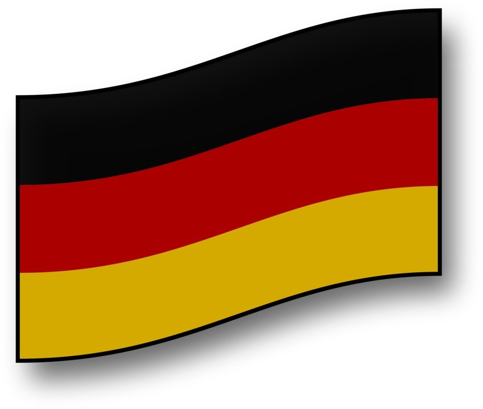 Clickable Germany Flag darwing