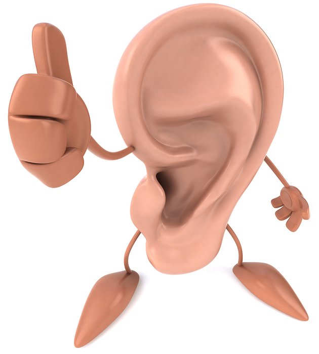 Ä°llustration of Cartoon Ear figure