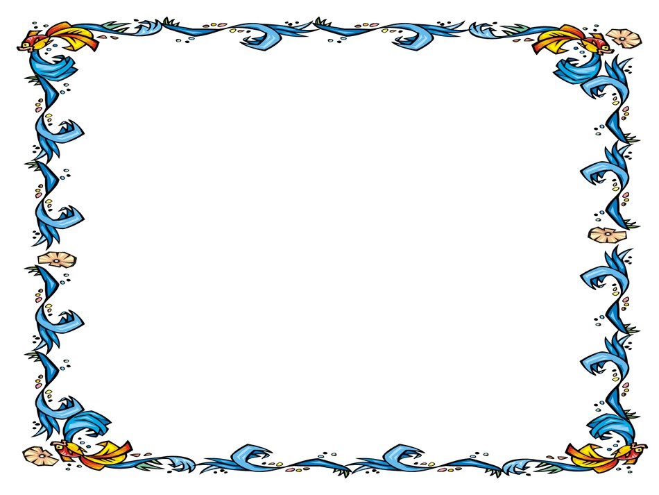 blue Borders drawing