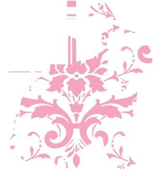 Damask Wedding Clip Art
