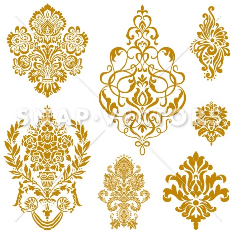 Damask Vector