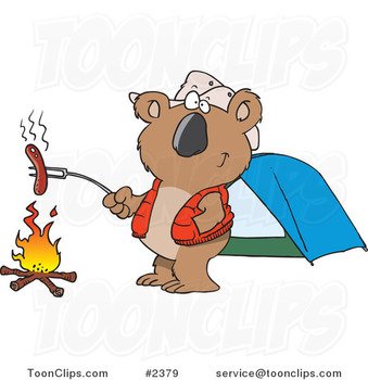 Cartoon Hot Dog