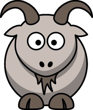 Cartoon Goat Clip Art N5