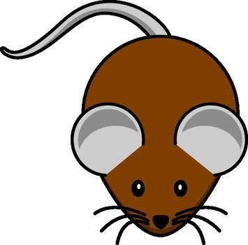 Brown Mouse Clip Art N2