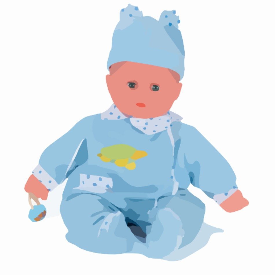 Baby Doll Clip Art