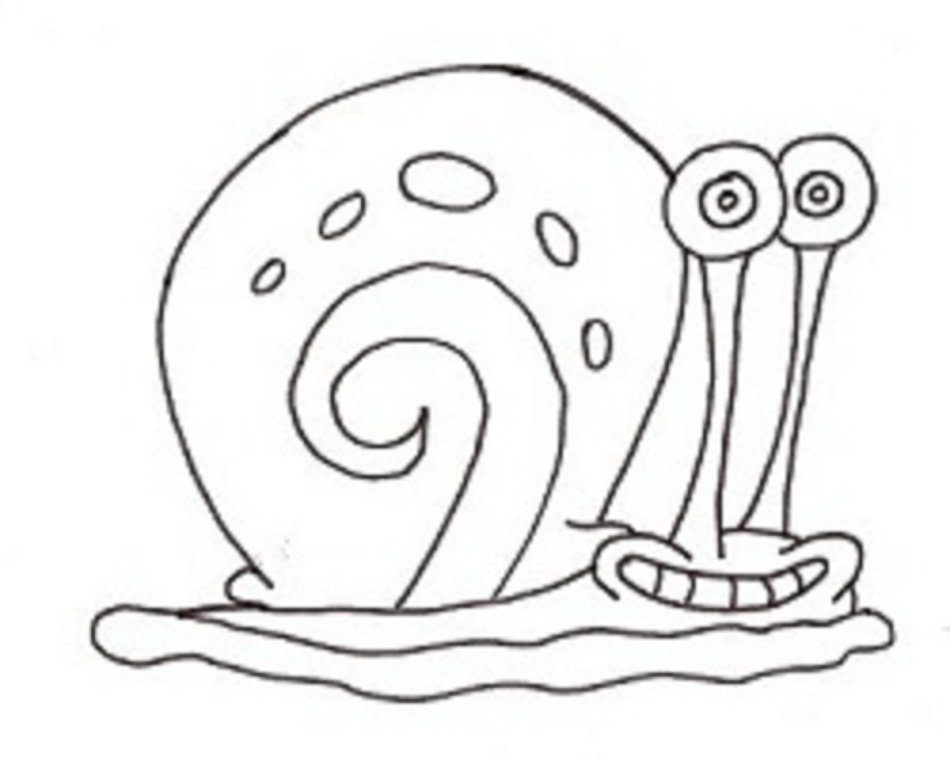 snail Coloring Pages drawing