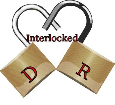 Interlocking Hearts Clip Art