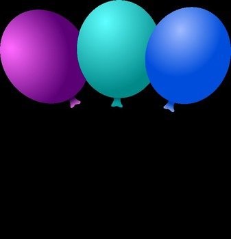 Large Balloon Clip Art
