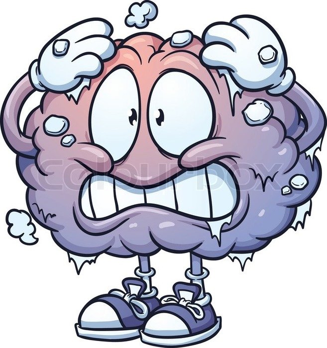 drawing of the evil brain