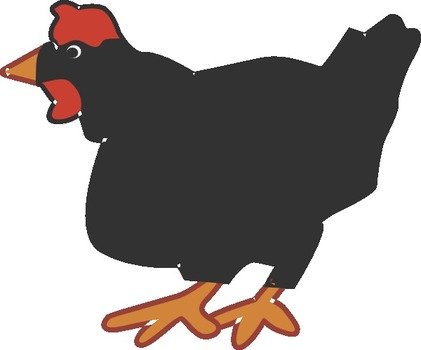 Hen Clip Art N2