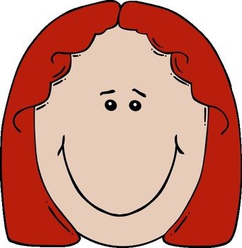 Cartoon Faces Clip Art N6