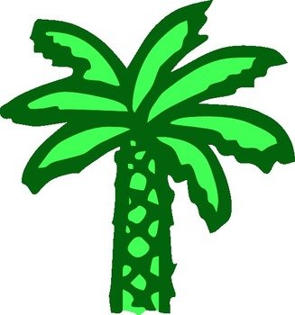 Cartoon Palm Tree Clip Art N2