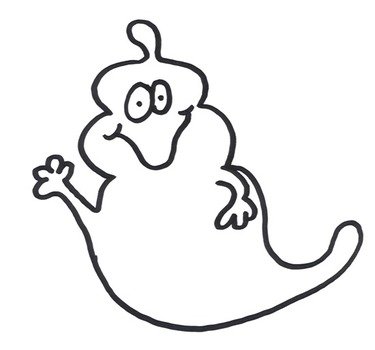Halloween Ghost Coloring Pages