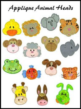 Baby Animals Embroidery Designs