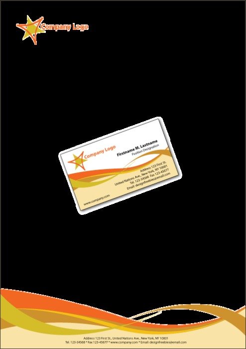 Business Letterhead Templates Free Download