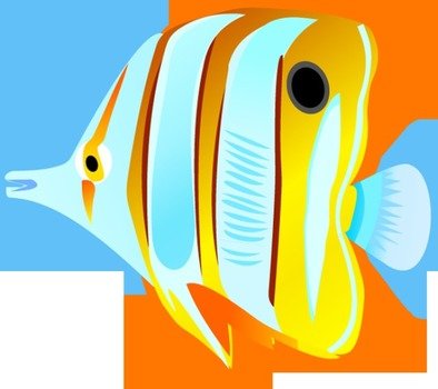 Tropical Fish Clip Art N4