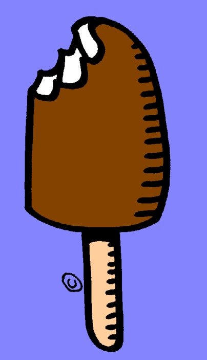 İllustration of chocolate Ice Cream