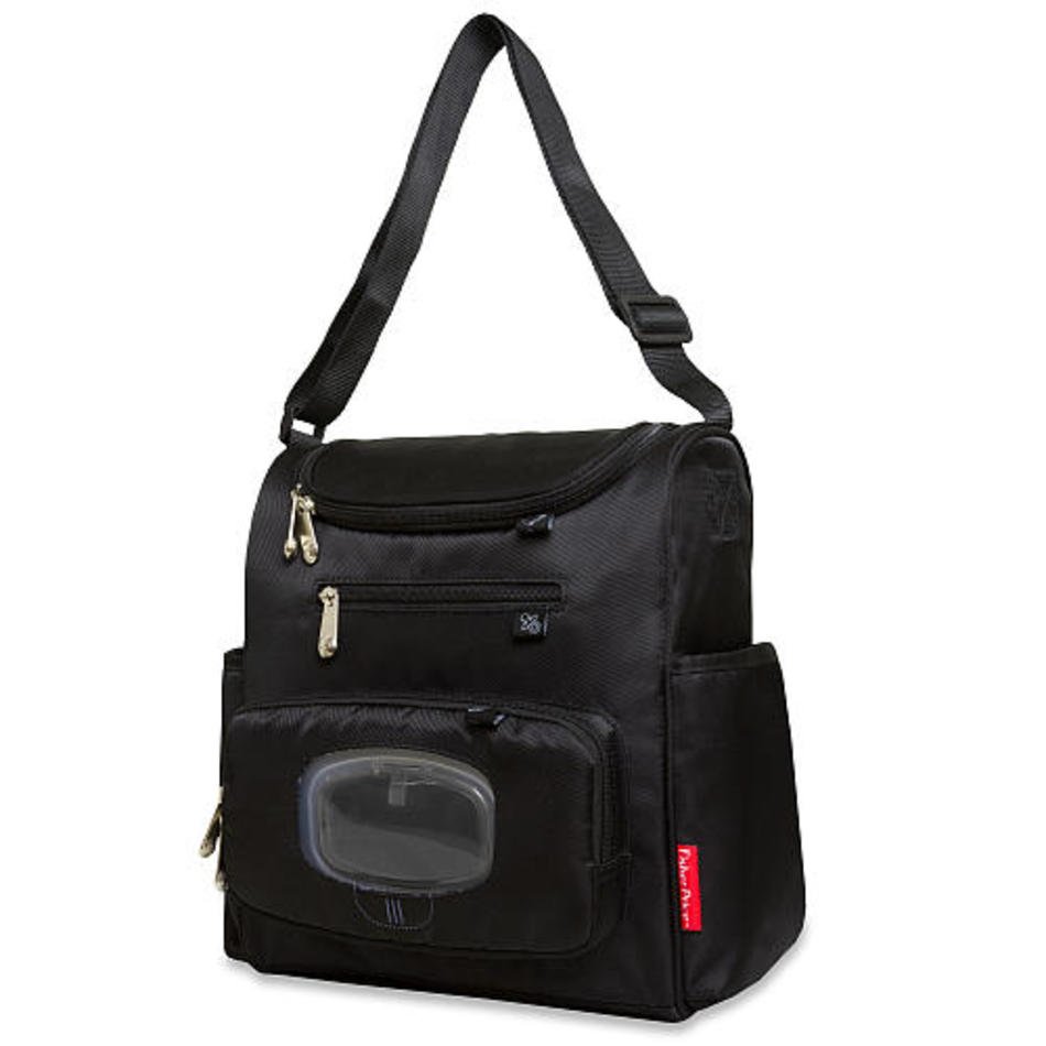 Fisher Price Fast Finder trade Mini Diaper Bag Black Pacesetter