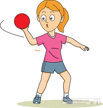 Throwing Ball Clip Art