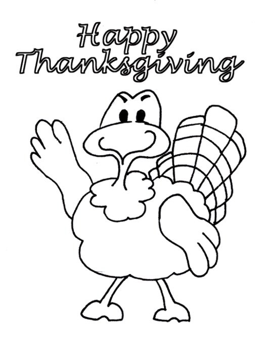 Thanksgiving Coloring Pages