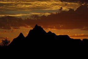 Wilderness Dusk Landscape