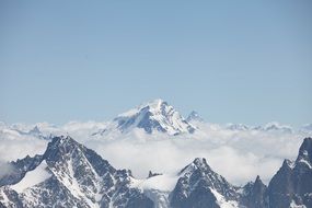 Chamonix Clouds Peak