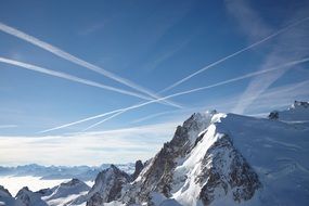 The Ski Slopes Of Chamonix