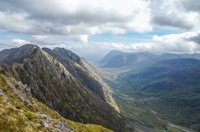 tranquil scenic mountains